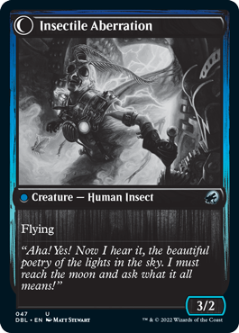 Delver of Secrets // Insectile Aberration [Innistrad: Double Feature] | L.A. Mood Comics and Games