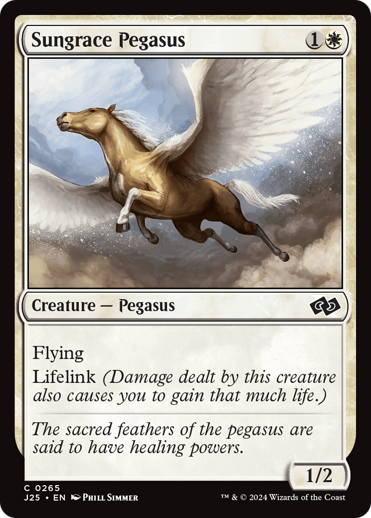 Sungrace Pegasus [Foundations Jumpstart] | L.A. Mood Comics and Games