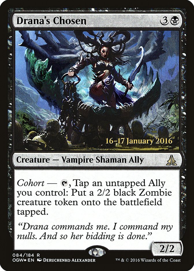Drana's Chosen [Oath of the Gatewatch Prerelease Promos] | L.A. Mood Comics and Games
