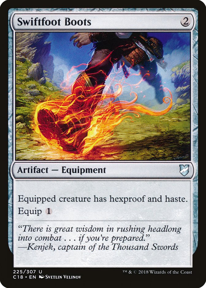 Swiftfoot Boots [Commander 2018] | L.A. Mood Comics and Games