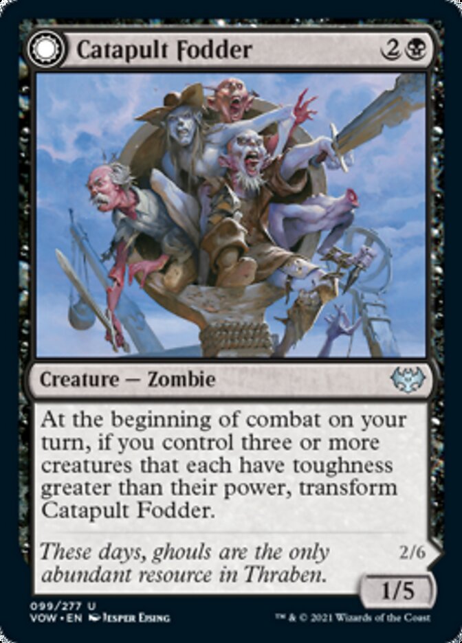Catapult Fodder // Catapult Captain [Innistrad: Crimson Vow] | L.A. Mood Comics and Games