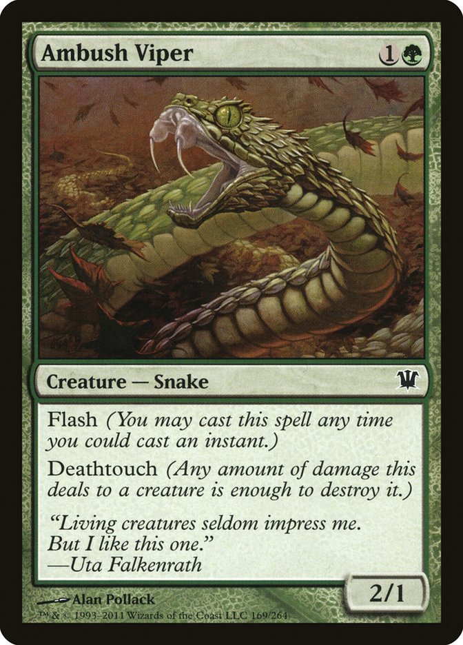 Ambush Viper [Innistrad] | L.A. Mood Comics and Games