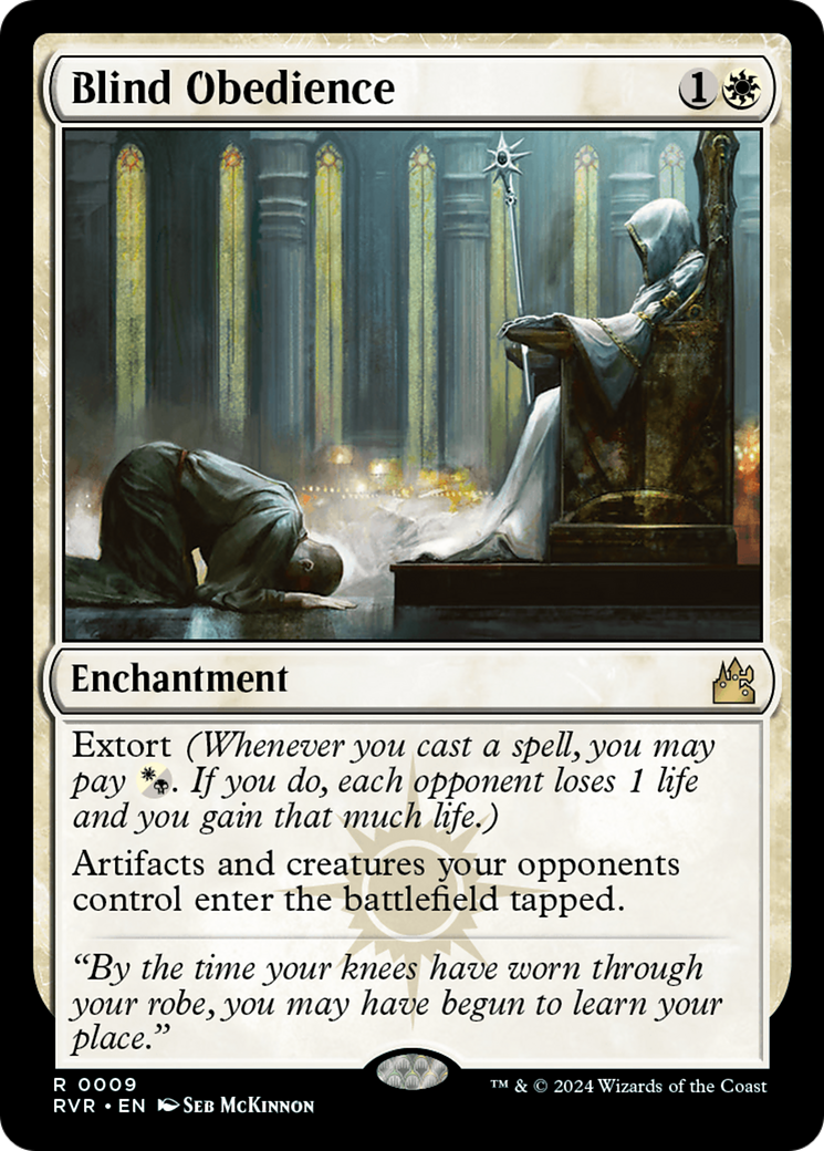 Blind Obedience [Ravnica Remastered] | L.A. Mood Comics and Games
