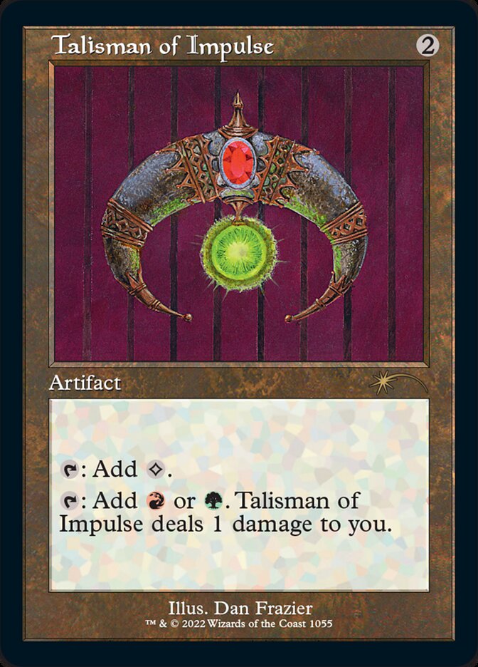 Talisman of Impulse (Foil Etched) [Secret Lair Drop Series] | L.A. Mood Comics and Games
