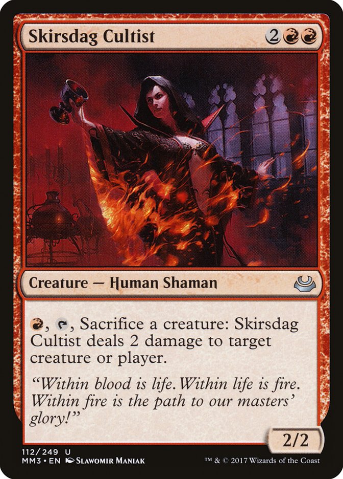 Skirsdag Cultist [Modern Masters 2017] | L.A. Mood Comics and Games