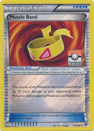 Muscle Band (121/146) (League Promo) [XY: Base Set] | L.A. Mood Comics and Games
