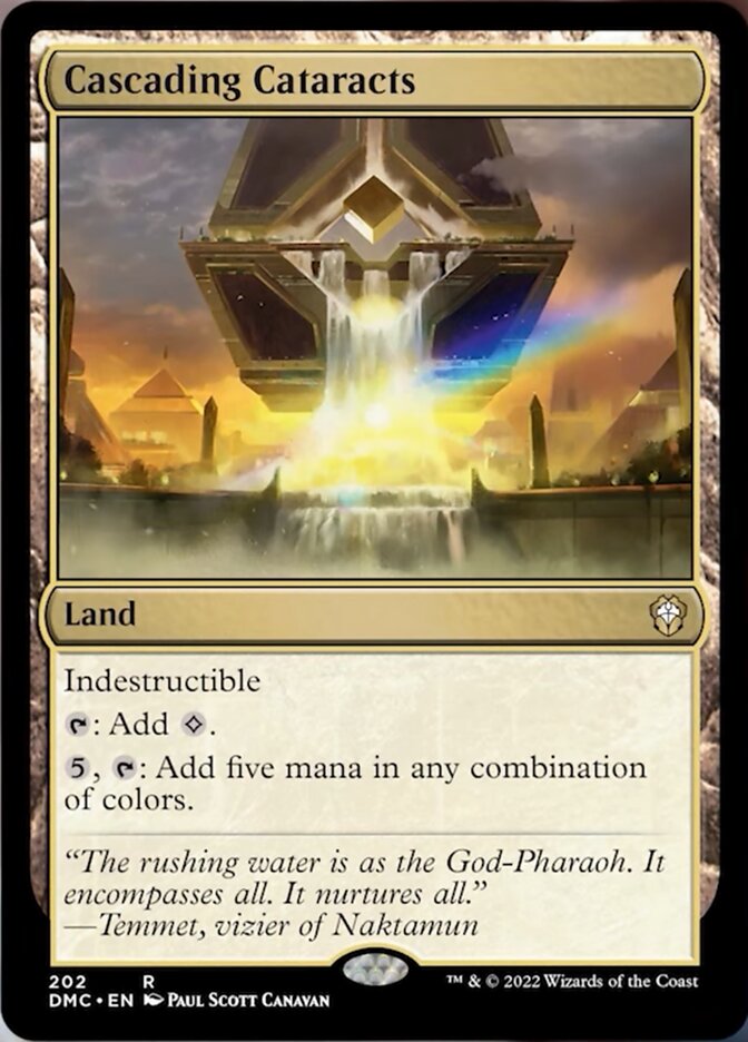 Cascading Cataracts [Dominaria United Commander] | L.A. Mood Comics and Games