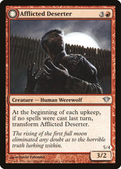 Afflicted Deserter // Werewolf Ransacker [Dark Ascension] | L.A. Mood Comics and Games