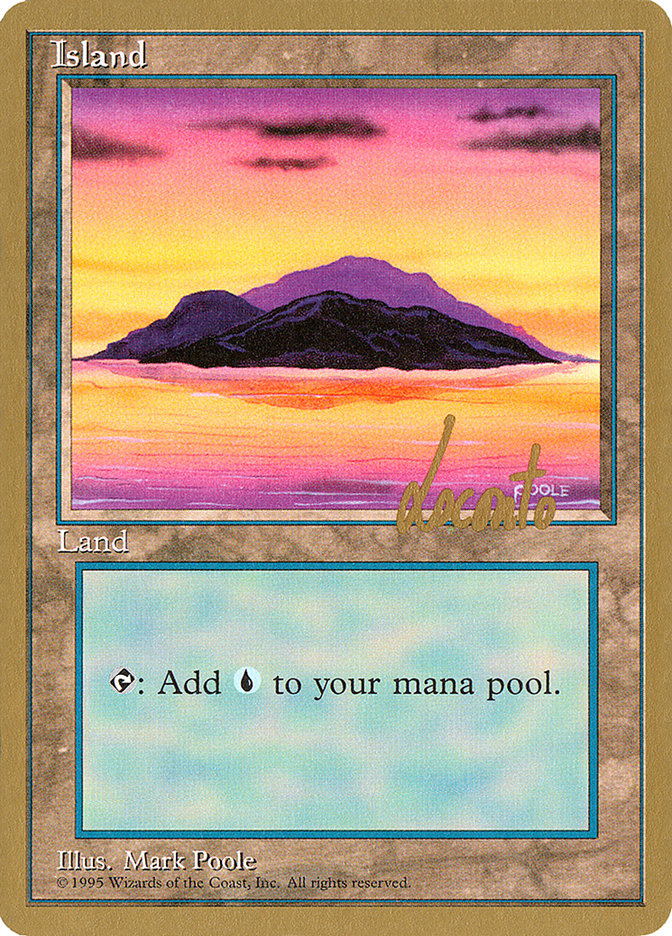 Island (ml368) (Michael Loconto) [Pro Tour Collector Set] | L.A. Mood Comics and Games