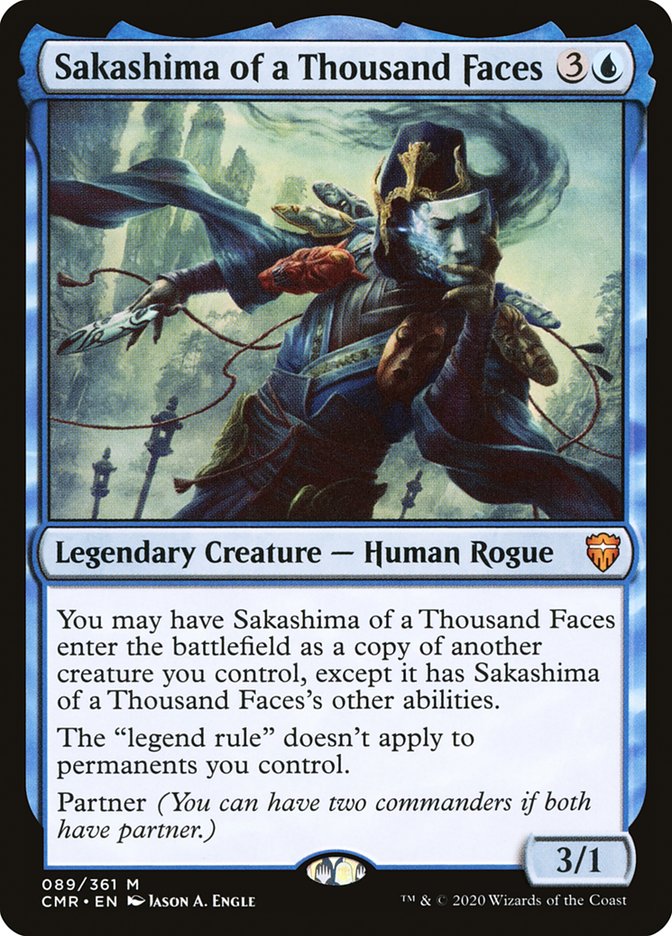 Sakashima of a Thousand Faces [Commander Legends] | L.A. Mood Comics and Games