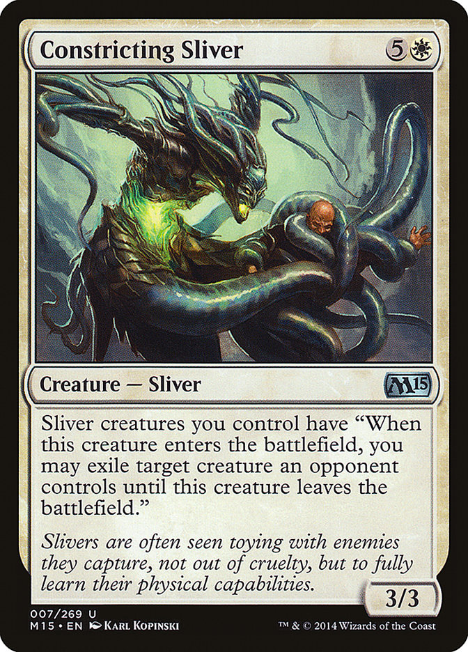 Constricting Sliver [Magic 2015] | L.A. Mood Comics and Games