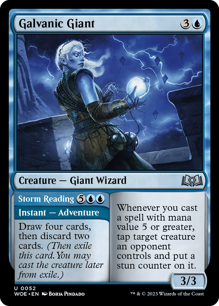 Galvanic Giant // Storm Reading [Wilds of Eldraine] | L.A. Mood Comics and Games