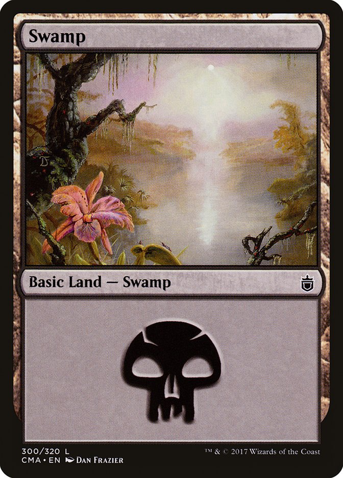 Swamp (300) [Commander Anthology] | L.A. Mood Comics and Games