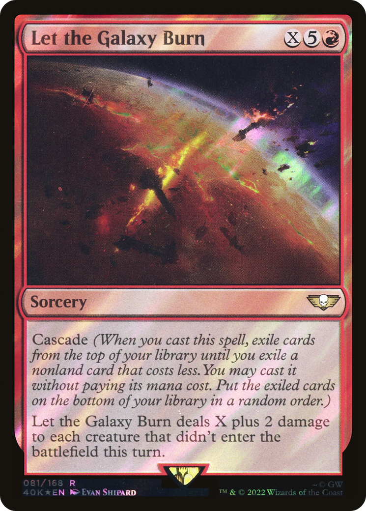 Galaxy Sword - Sword of Forge and Frontier [Secret Lair Drop Series] | L.A. Mood Comics and Games