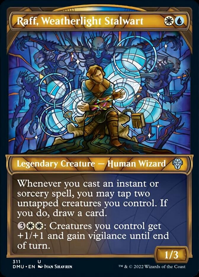 Raff, Weatherlight Stalwart (Showcase) [Dominaria United] | L.A. Mood Comics and Games