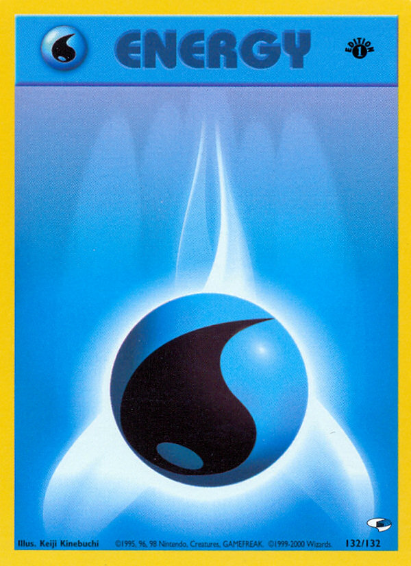 Water Energy (132/132) [Gym Heroes 1st Edition] | L.A. Mood Comics and Games