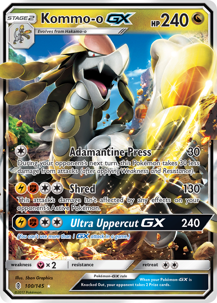 Kommo-o GX (100/145) [Sun & Moon: Guardians Rising] | L.A. Mood Comics and Games