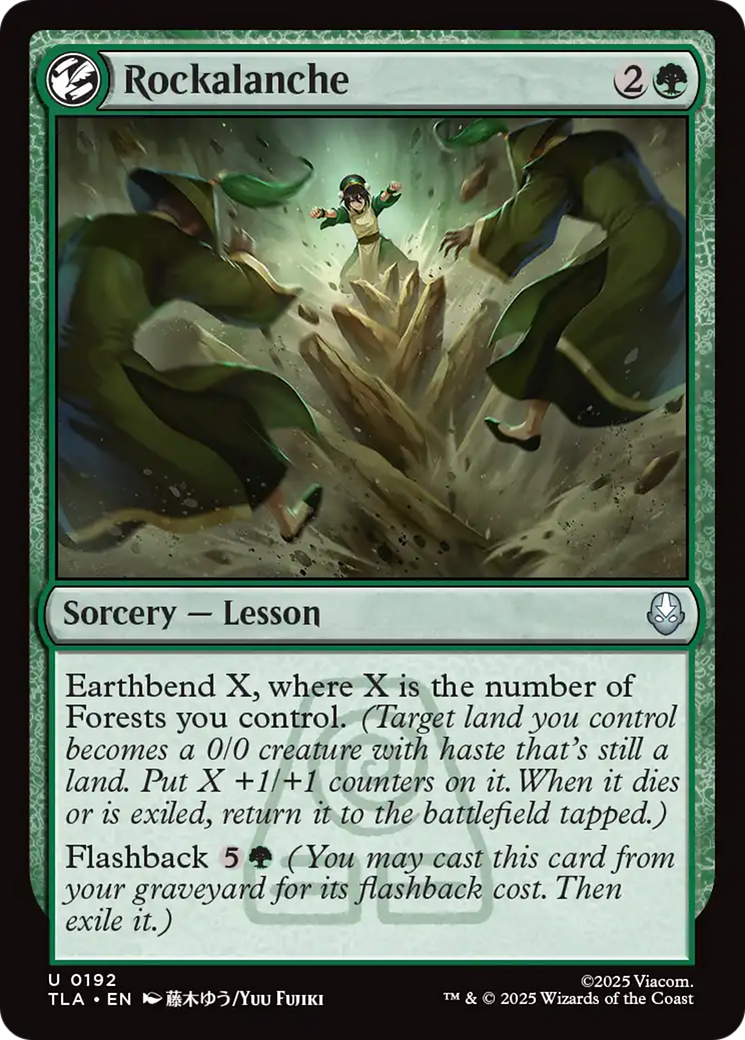 Rockalanche [Avatar: The Last Airbender] | L.A. Mood Comics and Games