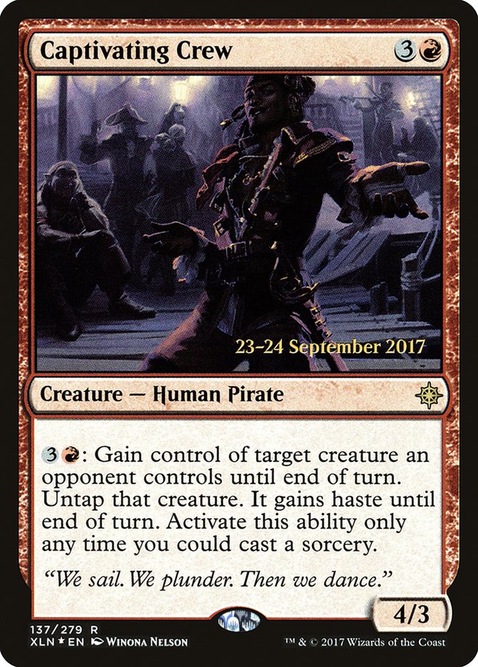 Captivating Crew [Ixalan Prerelease Promos] | L.A. Mood Comics and Games