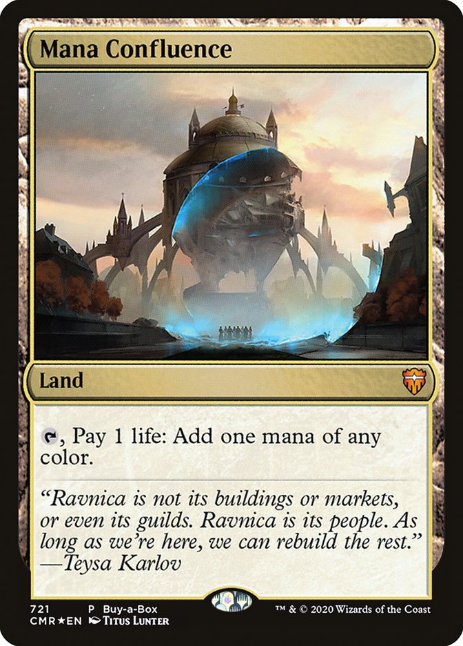 Mana Confluence (Buy-A-Box) [Commander Legends Promos] | L.A. Mood Comics and Games