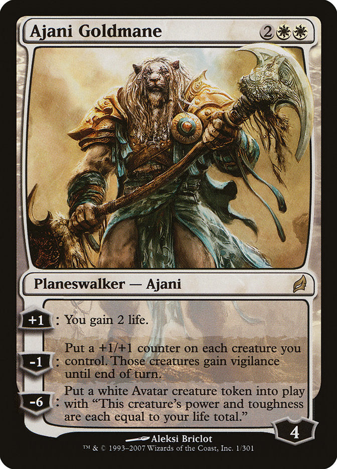 Ajani Goldmane [Lorwyn] | L.A. Mood Comics and Games