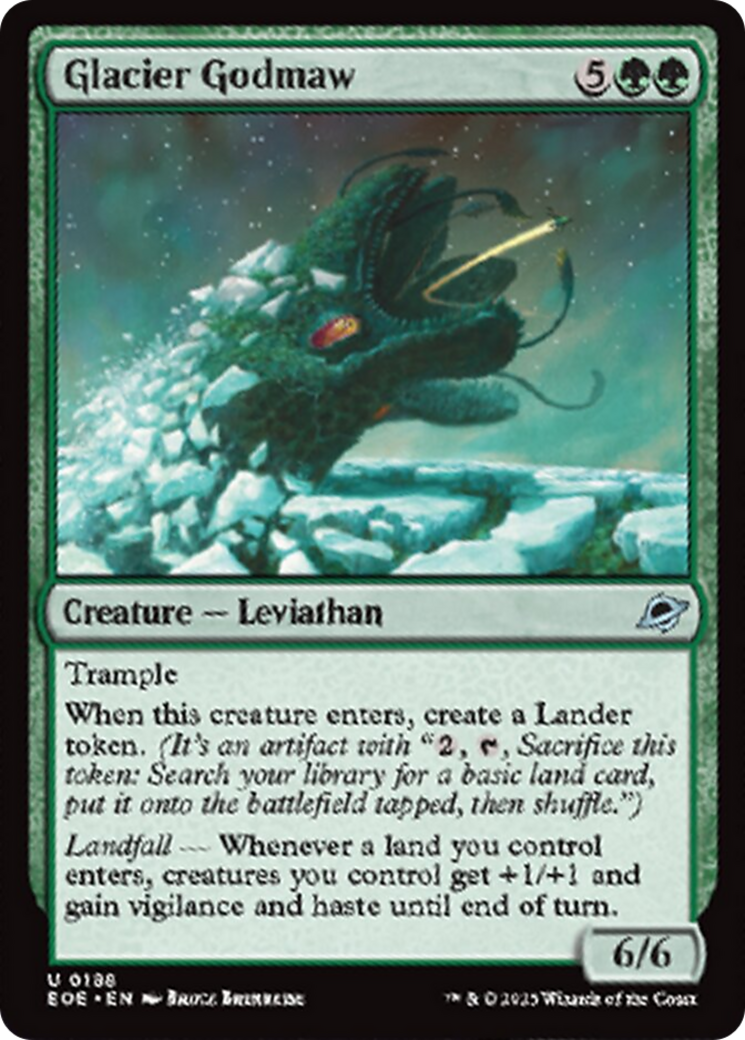Glacier Godmaw [Edge of Eternities] | L.A. Mood Comics and Games