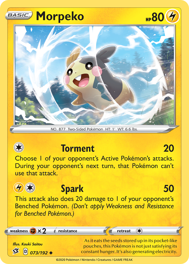 Morpeko (073/192) [Sword & Shield: Rebel Clash] | L.A. Mood Comics and Games