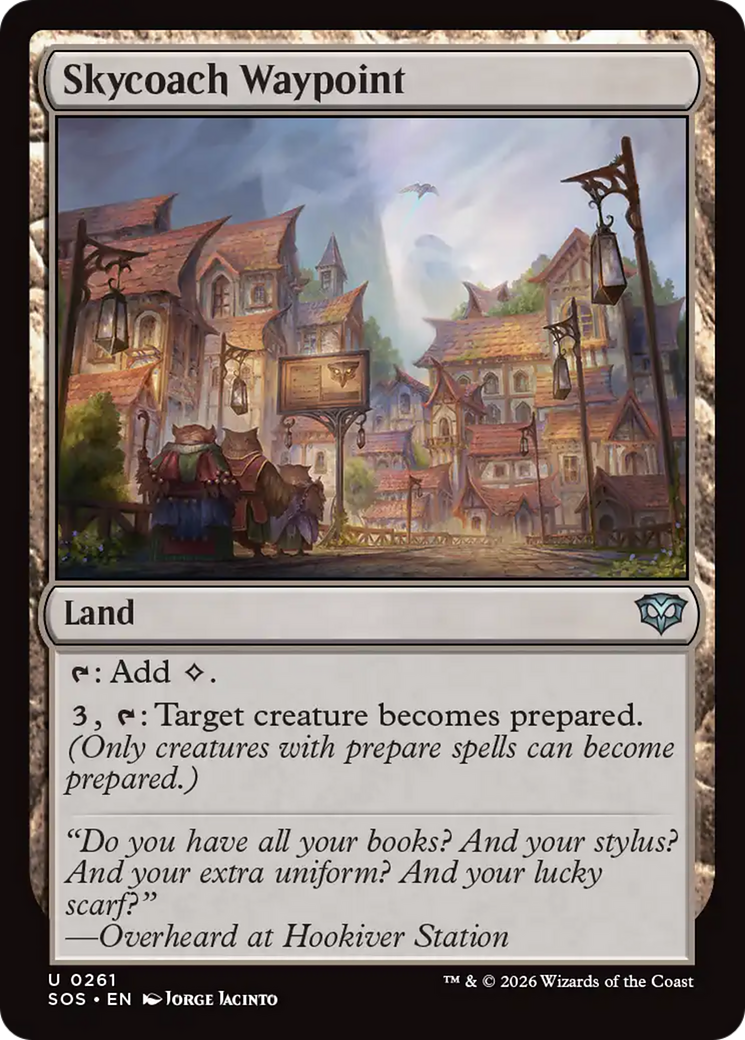 Skycoach Waypoint [Secrets of Strixhaven] | L.A. Mood Comics and Games