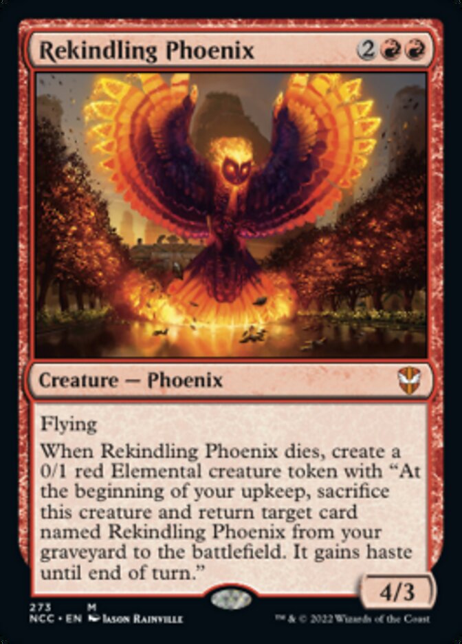 Rekindling Phoenix [Streets of New Capenna Commander] | L.A. Mood Comics and Games