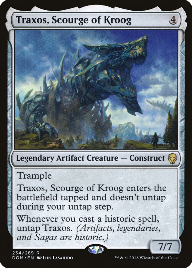 Traxos, Scourge of Kroog [Dominaria] | L.A. Mood Comics and Games