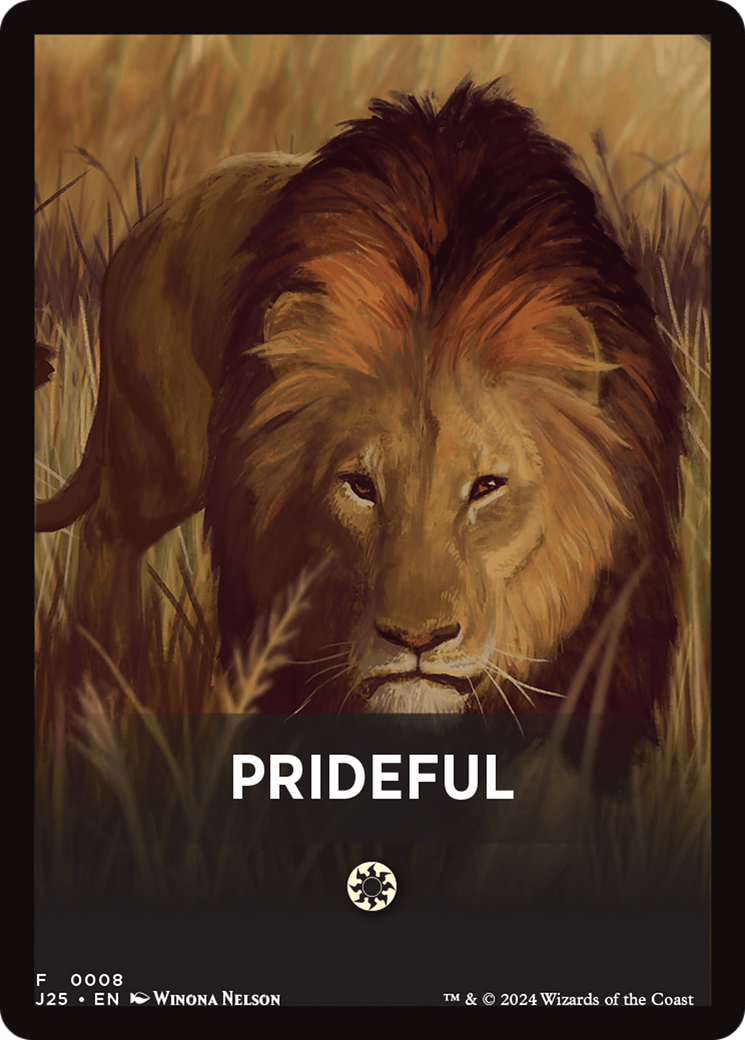 Prideful Theme Card [Foundations Jumpstart Front Cards] | L.A. Mood Comics and Games