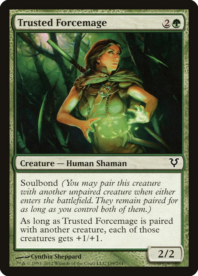 Trusted Forcemage [Avacyn Restored] | L.A. Mood Comics and Games