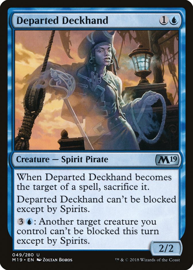 Departed Deckhand [Core Set 2019] | L.A. Mood Comics and Games