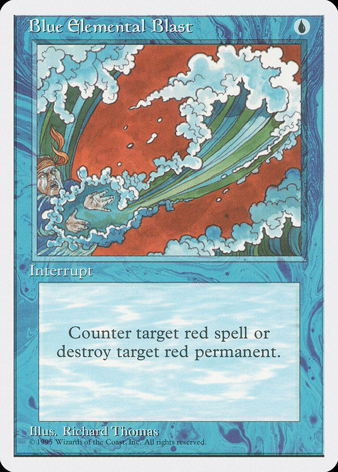 Blue Elemental Blast [Fourth Edition] | L.A. Mood Comics and Games