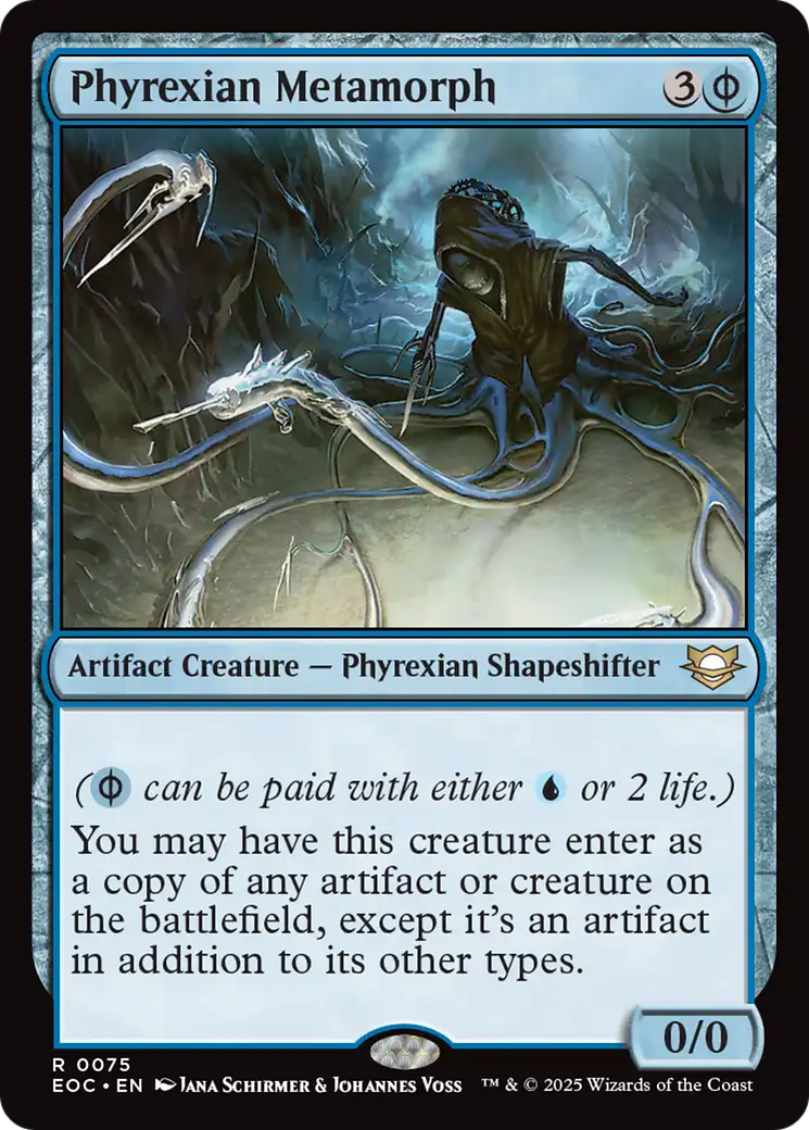 Phyrexian Metamorph [Edge of Eternities Commander] | L.A. Mood Comics and Games