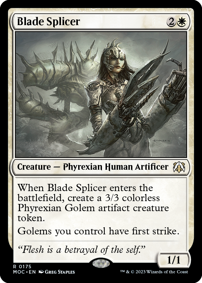 Blade Splicer [March of the Machine Commander] | L.A. Mood Comics and Games