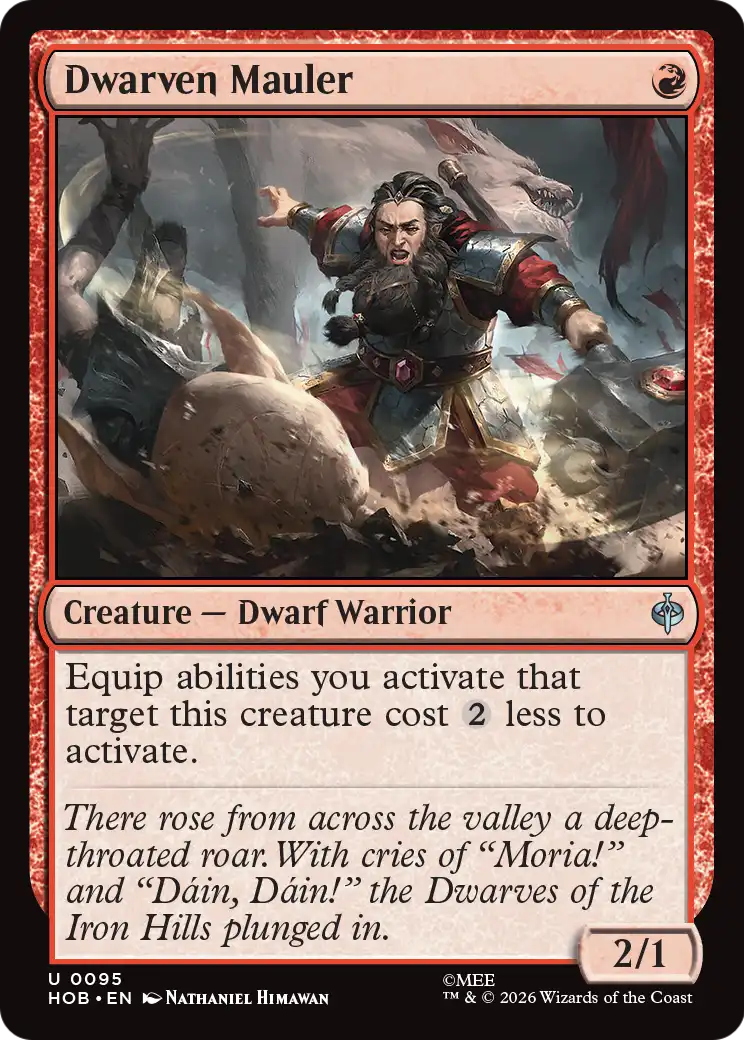 Dwarven Mauler [The Hobbit] | L.A. Mood Comics and Games