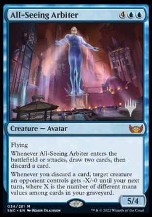 All-Seeing Arbiter (Promo Pack) [Streets of New Capenna Promos] | L.A. Mood Comics and Games