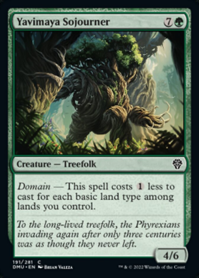 Yavimaya Sojourner [Dominaria United] | L.A. Mood Comics and Games