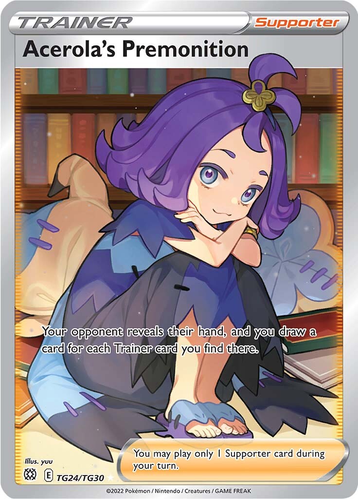 Acerola's Premonition (TG24/TG30) [Sword & Shield: Brilliant Stars] | L.A. Mood Comics and Games