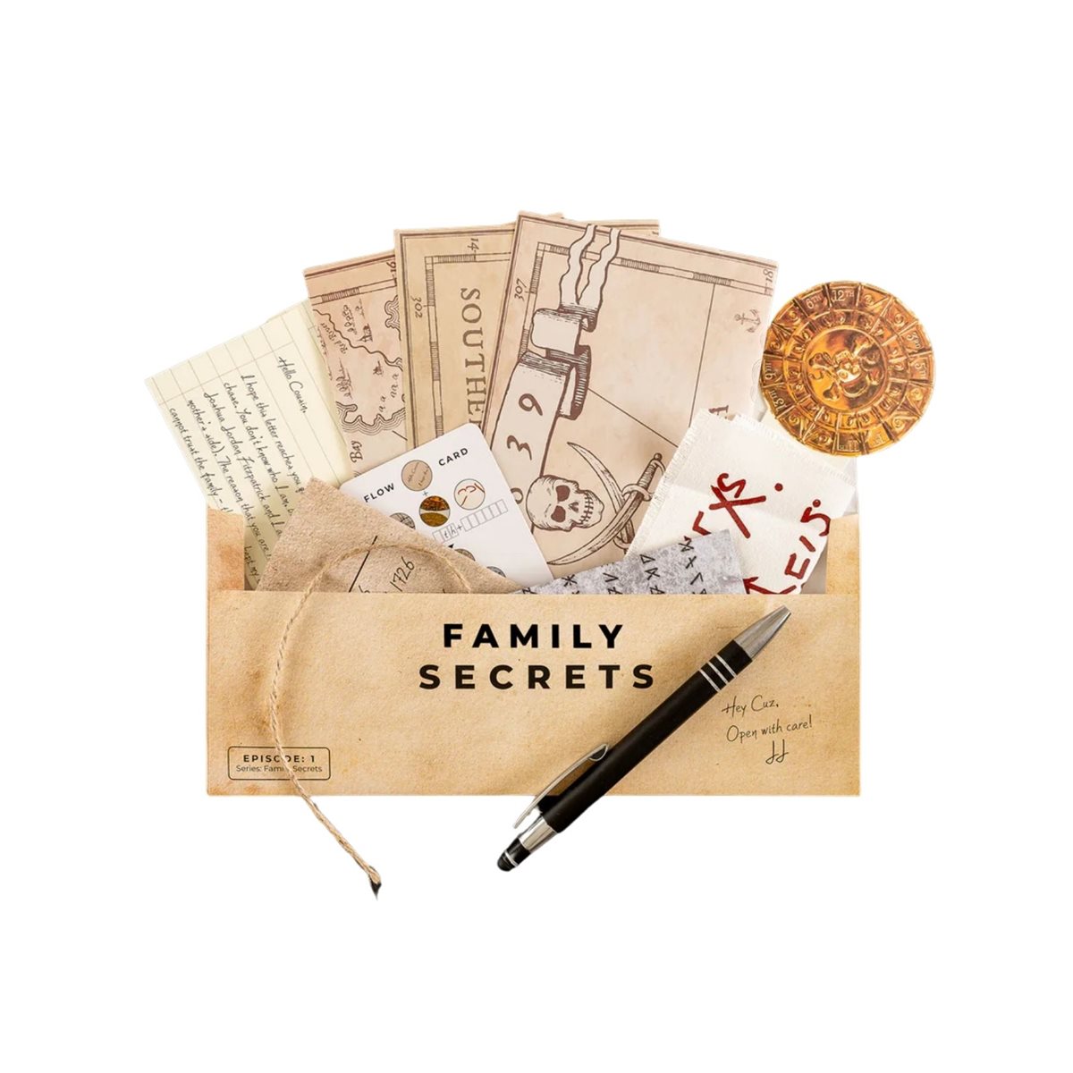 Escape Mail - Family Secrets Series: Episode 1 - Family Secrets (2nd Edition) | L.A. Mood Comics and Games