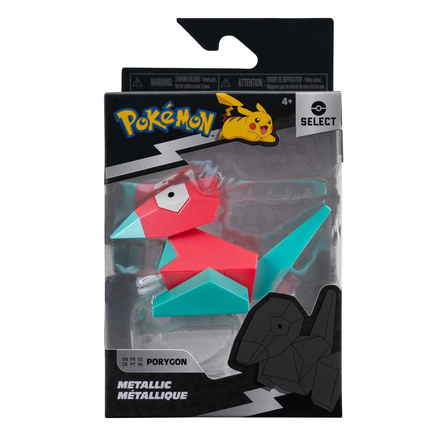 Pokemon Select True Colour Figure - Porygon | L.A. Mood Comics and Games