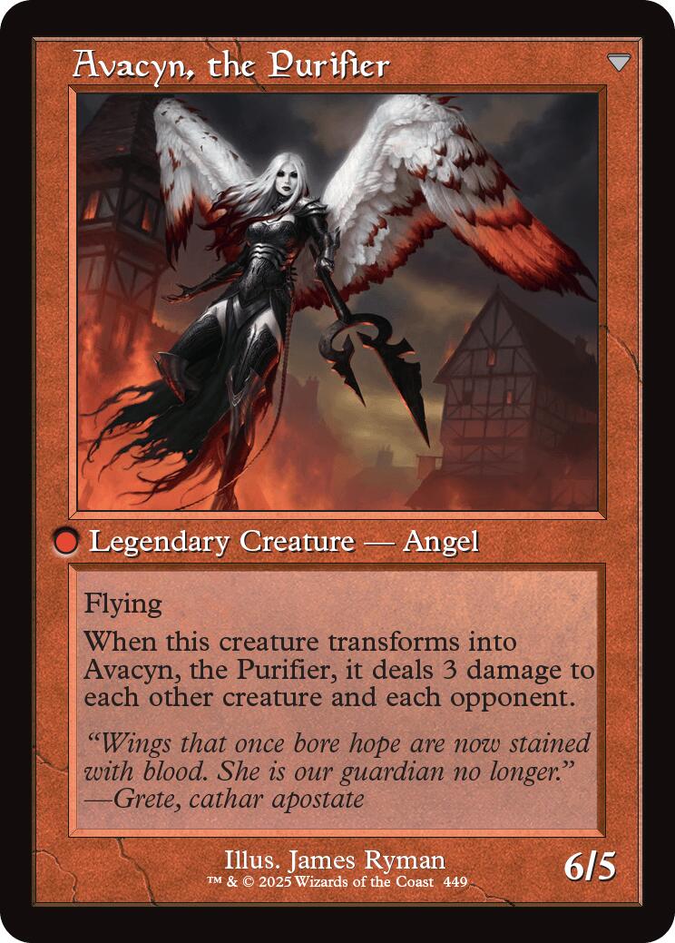 Archangel Avacyn // Avacyn, the Purifier (Retro Frame) [Innistrad Remastered] | L.A. Mood Comics and Games