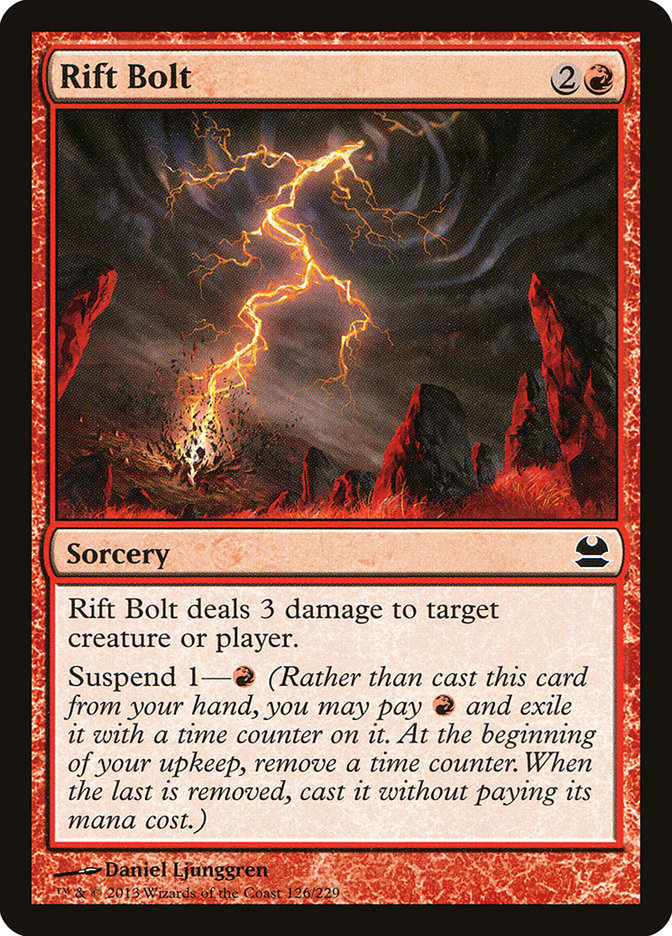 Rift Bolt [Modern Masters] | L.A. Mood Comics and Games