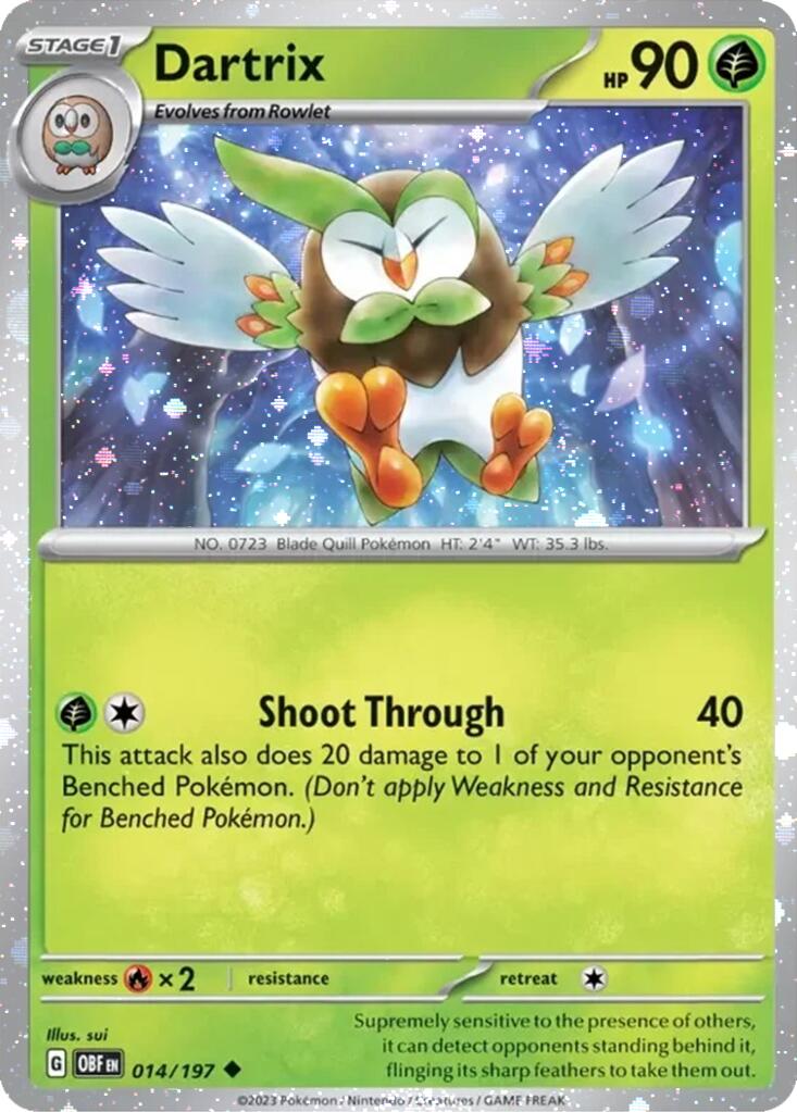 Dartrix (014/197) (Cosmos Holo) [Miscellaneous Cards] | L.A. Mood Comics and Games