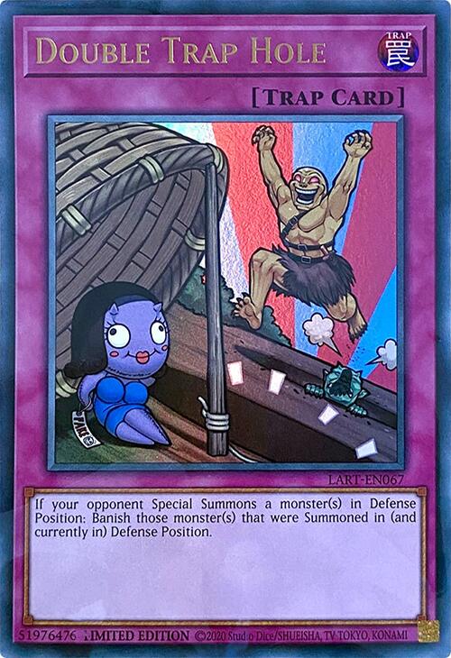 Double Trap Hole [LART-EN067] Ultra Rare | L.A. Mood Comics and Games