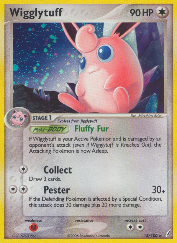 Wigglytuff (13/100) [EX: Crystal Guardians] | L.A. Mood Comics and Games