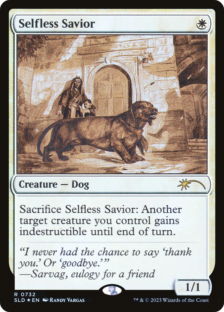 Selfless Savior (Sketch) [Secret Lair Drop Promos] | L.A. Mood Comics and Games