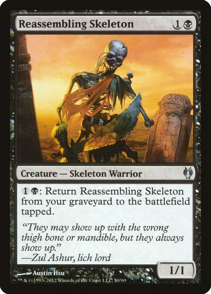 Reassembling Skeleton [Duel Decks: Izzet vs. Golgari] | L.A. Mood Comics and Games