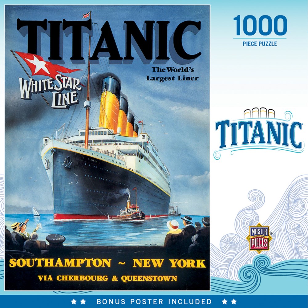 Titanic Puzzle - 1000 Pieces | L.A. Mood Comics and Games